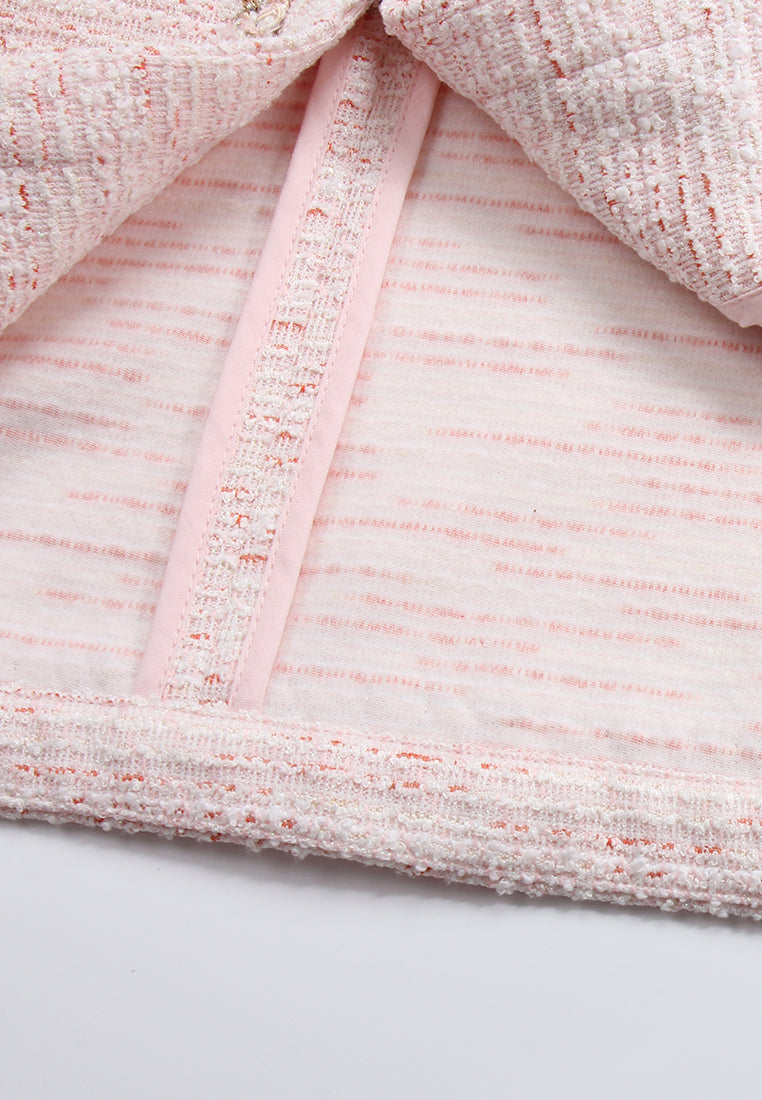 Rose Parisian Tweed Jacket