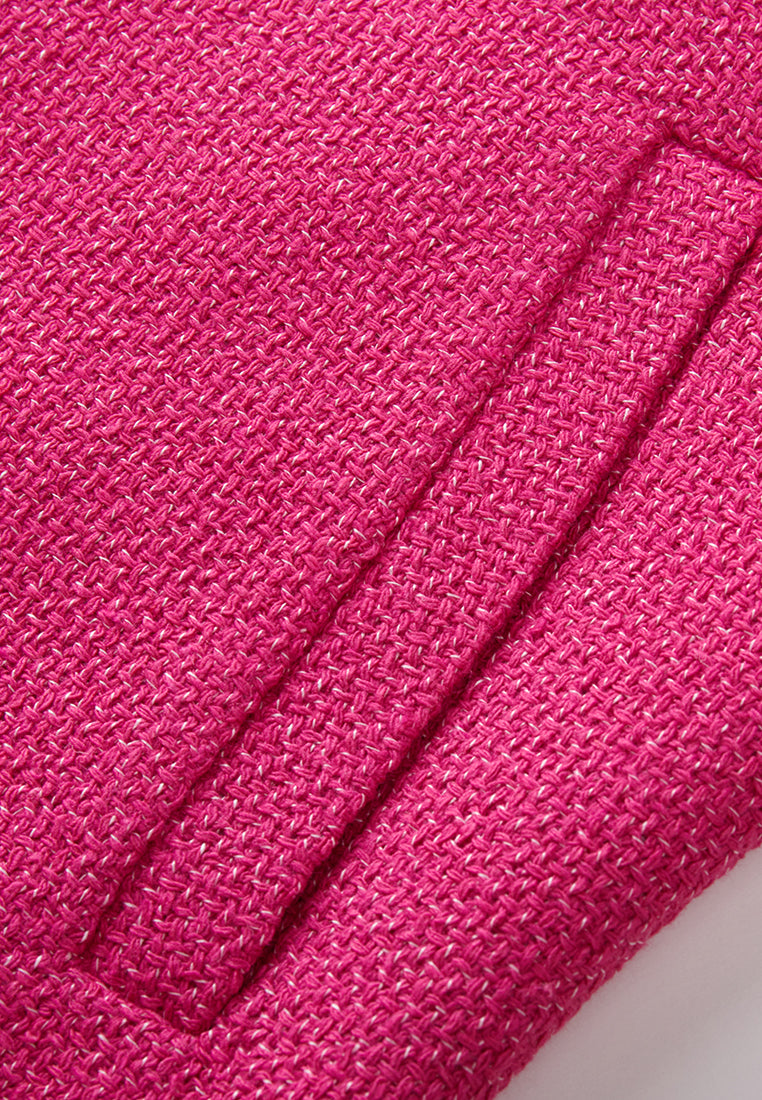 Dolly Vibrant Pink Embellished Vest