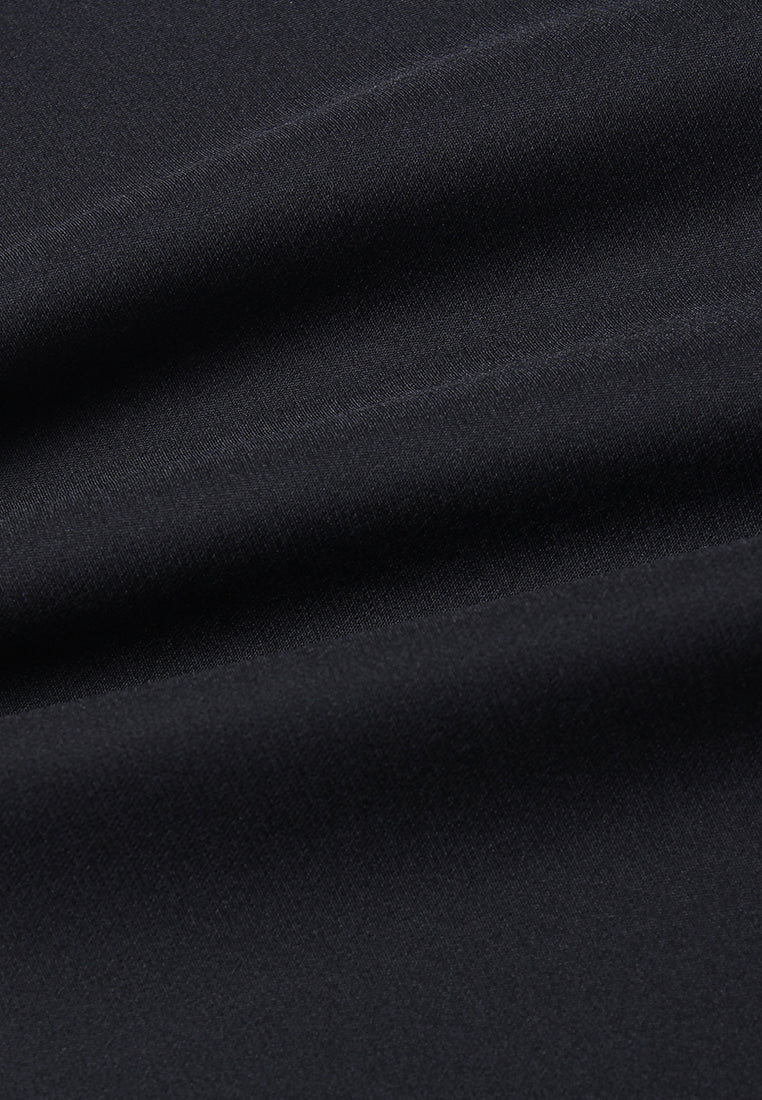 Élan High-Waist Pleated Trousers