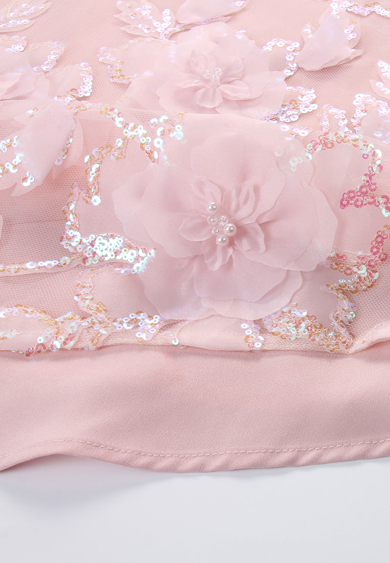 Rosé Majesté Gown