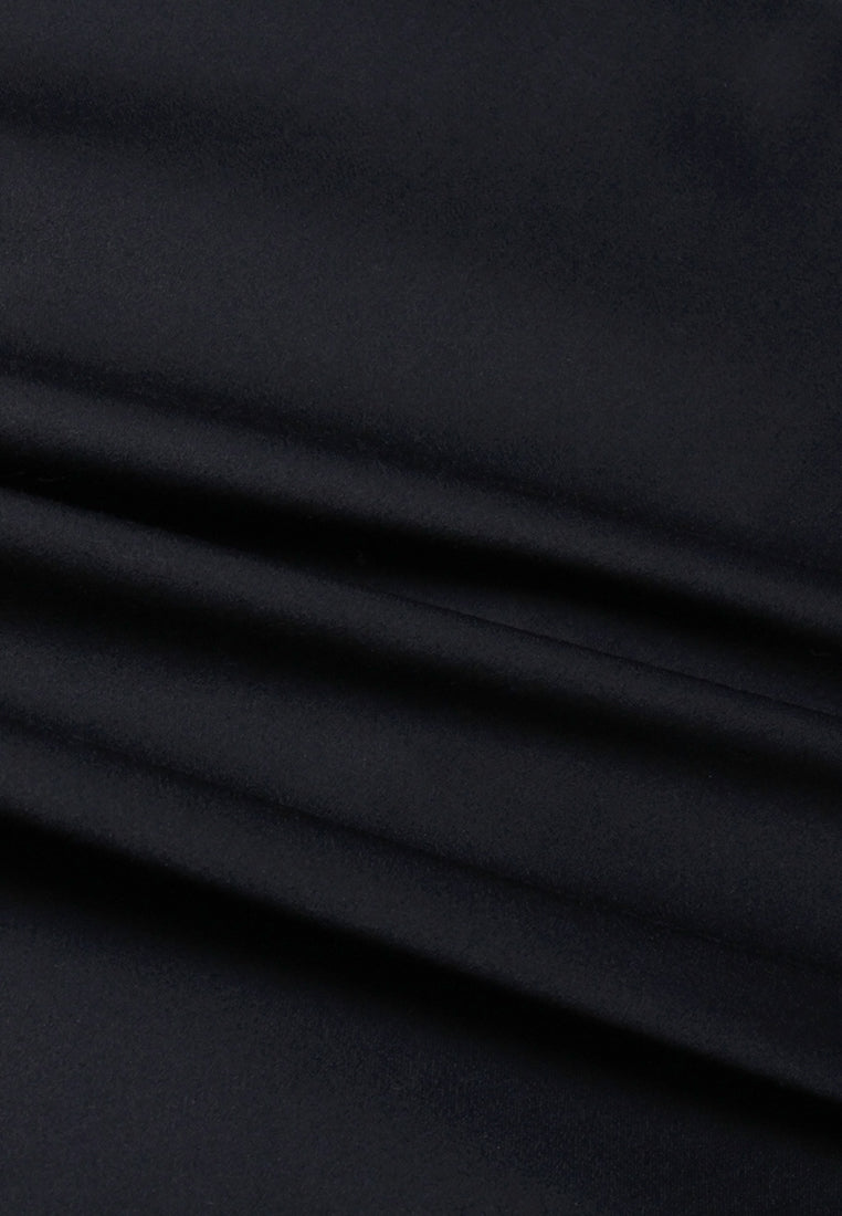 Contrasting-Lapel Embellished Shirt