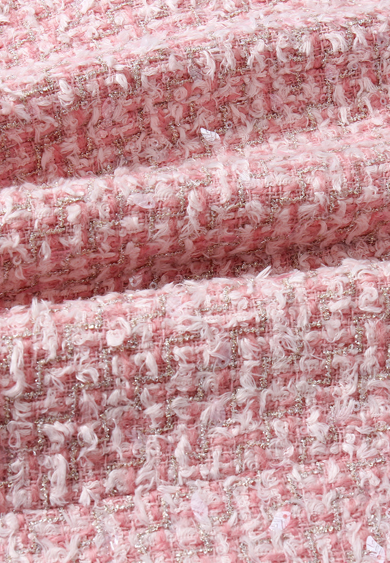 Fleur Pocket Tweed Dress