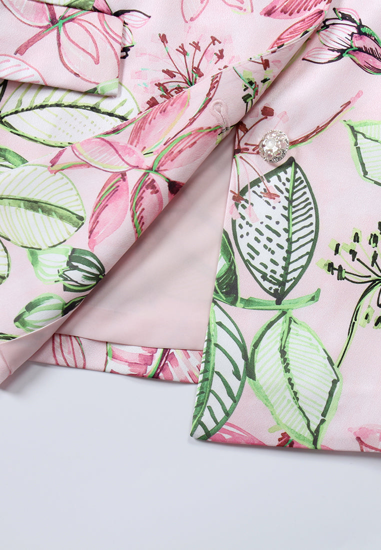 Floral Symphony Statement Blazer