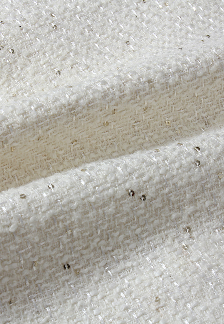 Clair Perle Pocket Tweed Dress