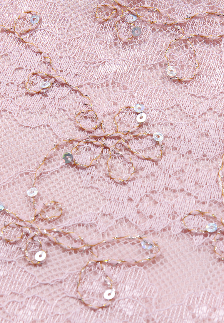 Rose Lace Élegance Skirt