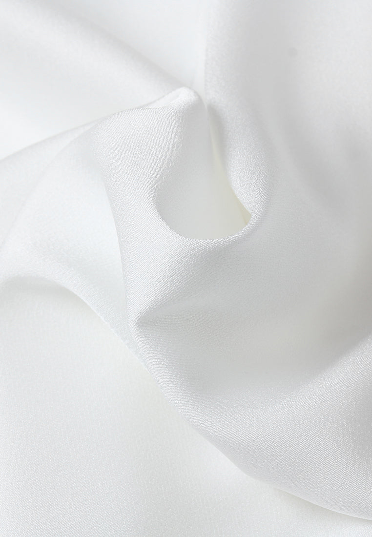 Fleur Lace Cuff Buttoned Shirt