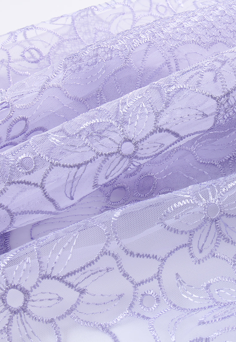 Lavande Dentelle Jardin Dress