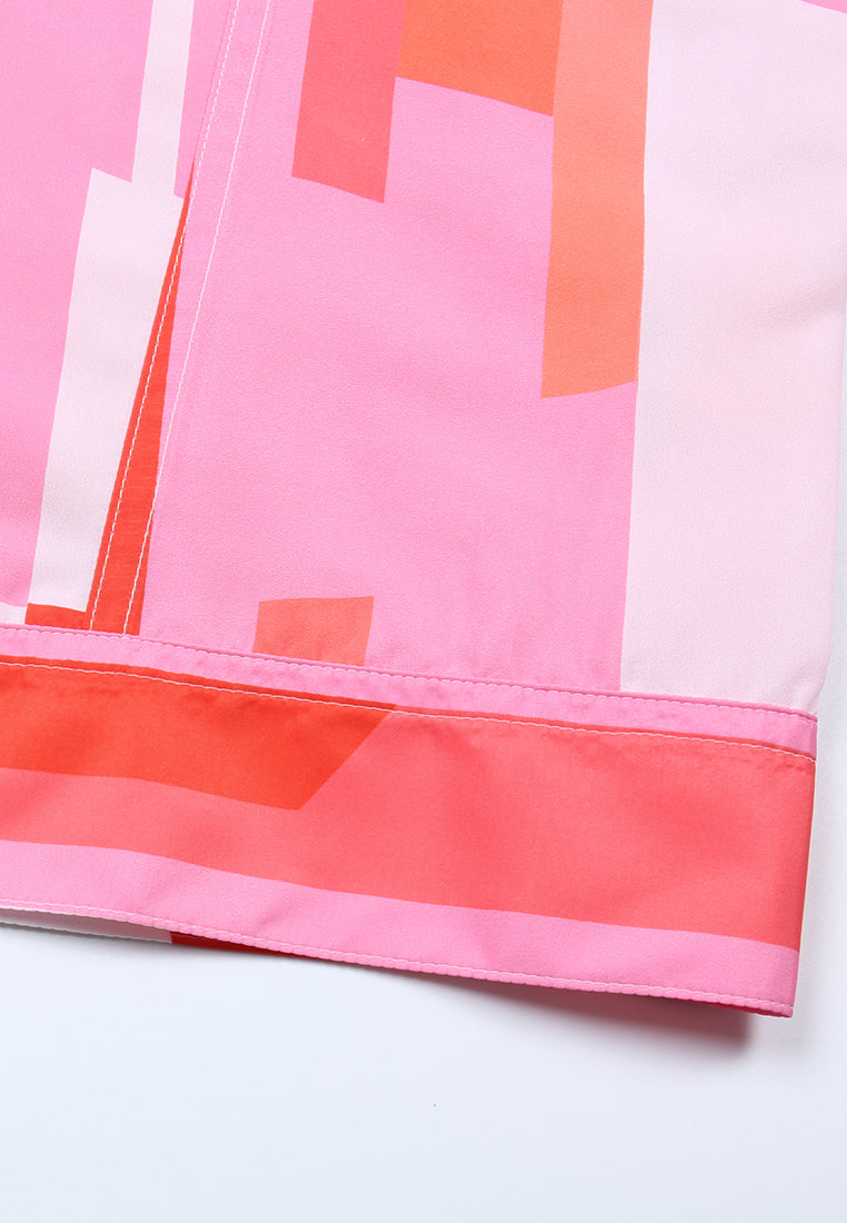 Prism Flow Geometric Jacket