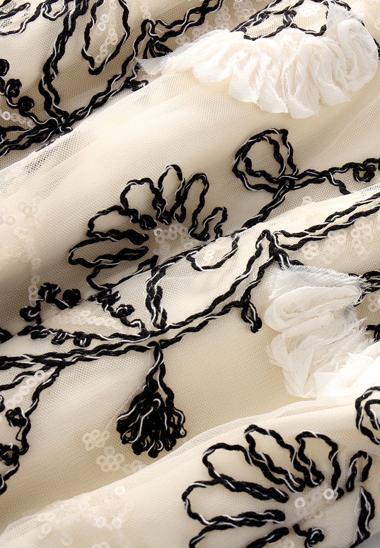 Floral Victorian Boho Blouse