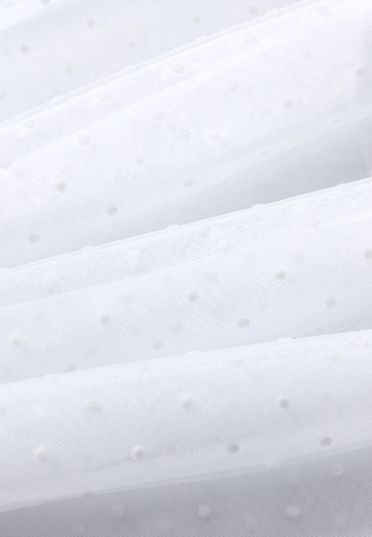 Ornate Ribbon Polka Blouse