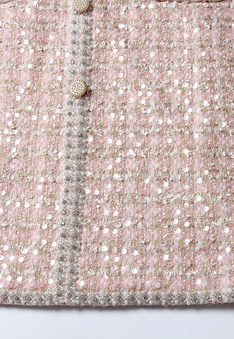 Rose Bijou Embellished Dress