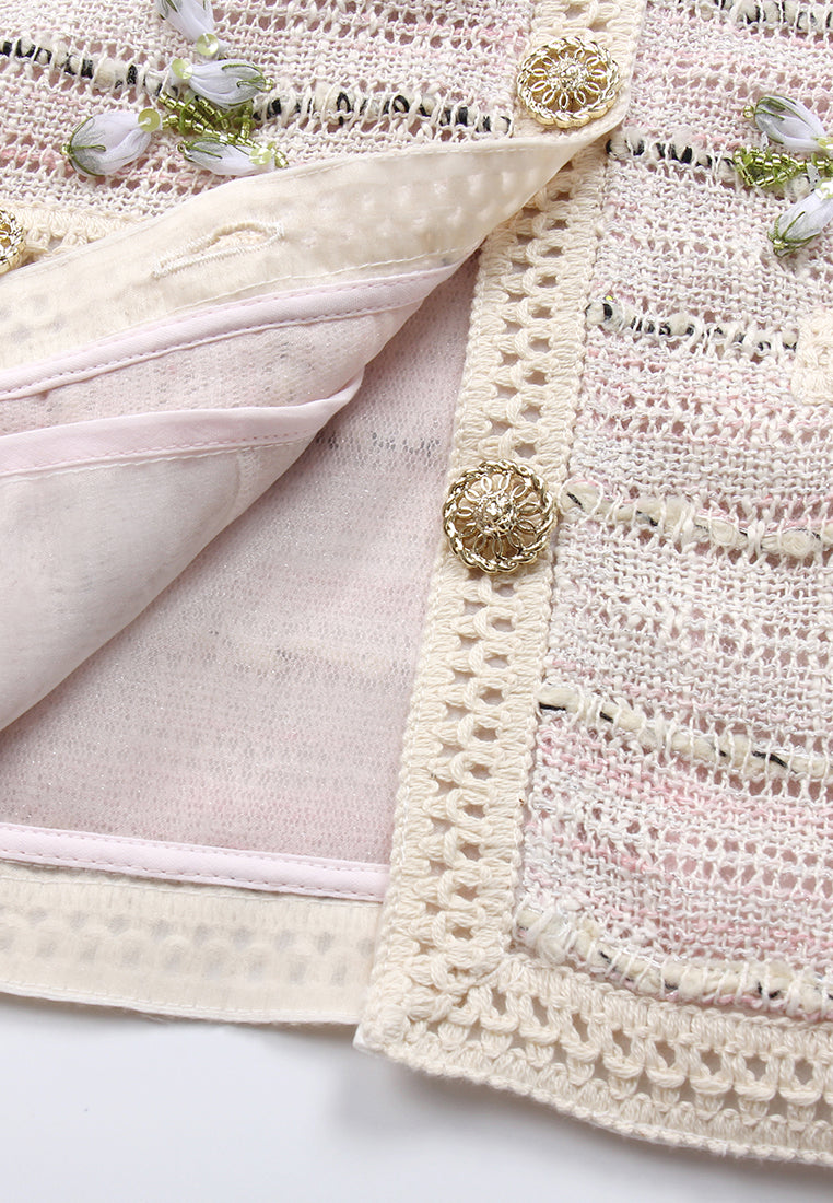 Meadow Blossom Elegance Tweed Jacket