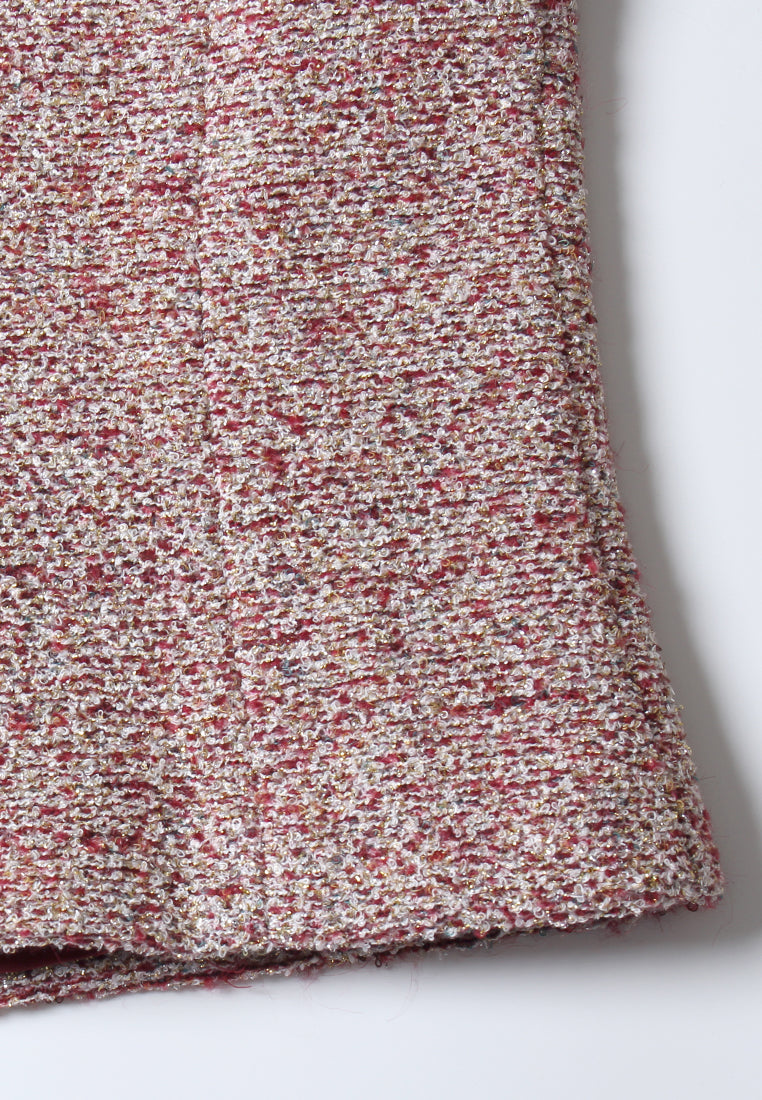 Rouge Tresse Fringe Jacket