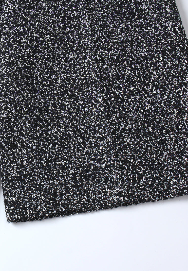 Speckle Knit Bermuda Shorts