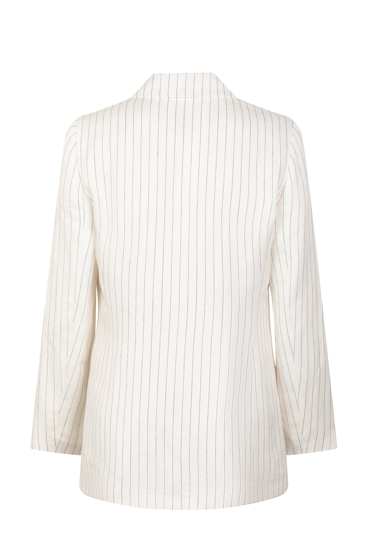 Blanc Rayure Cristal Blazer
