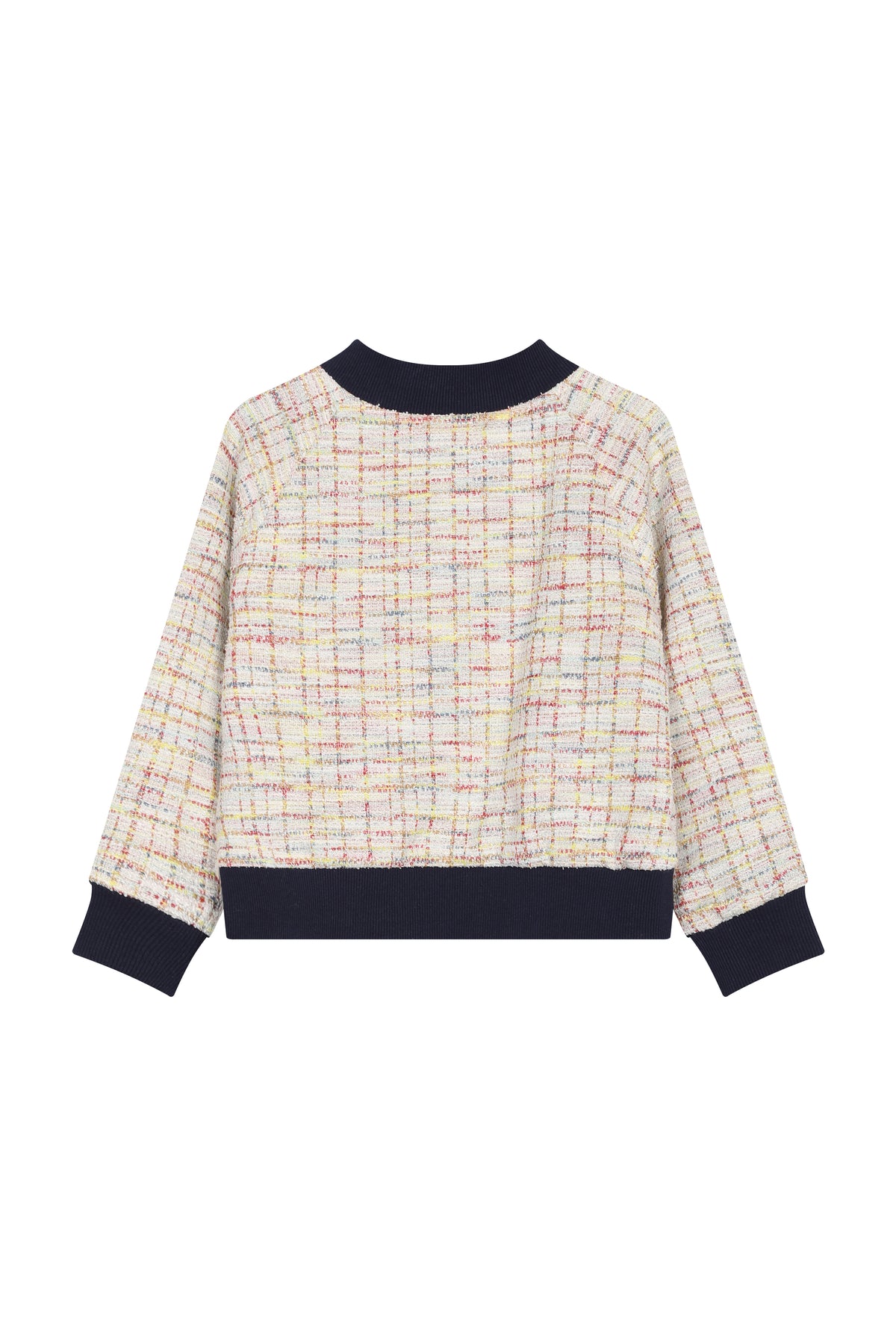 Riviera Tweed Bomber Jacket