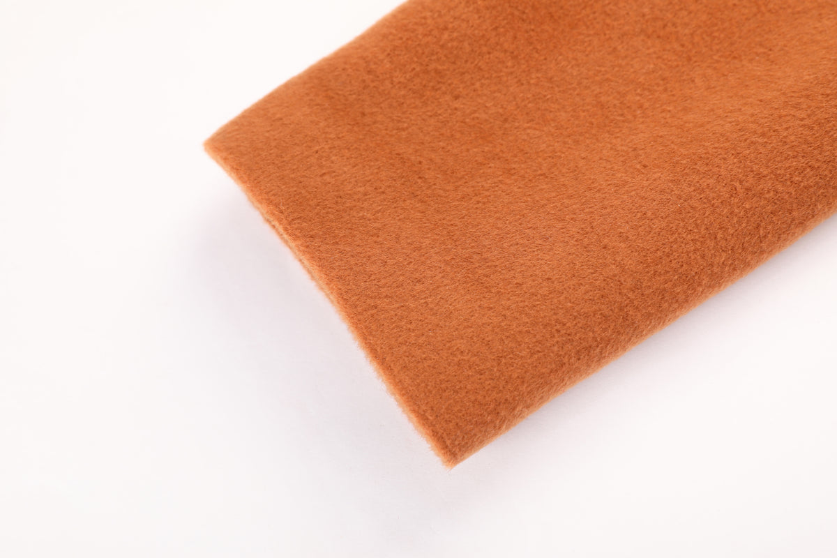 Rouille Laine Ceinturée Coat