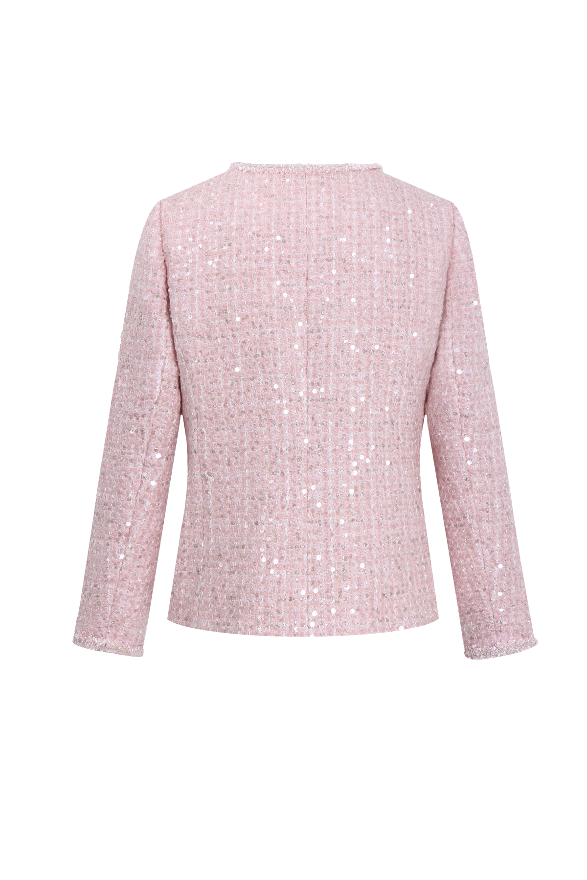 Rose Éclat Sequin Jacket