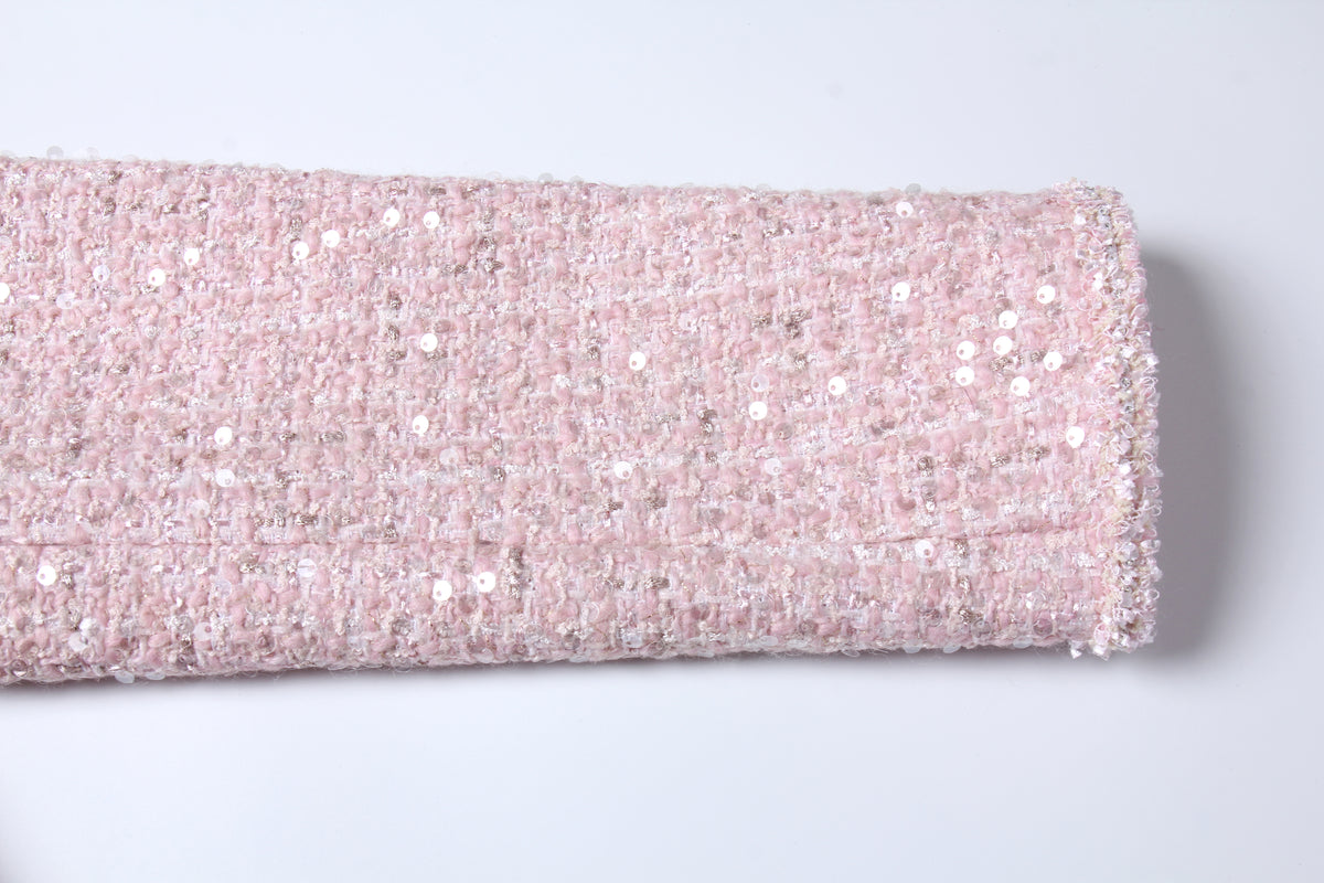 Rose Éclat Sequin Jacket