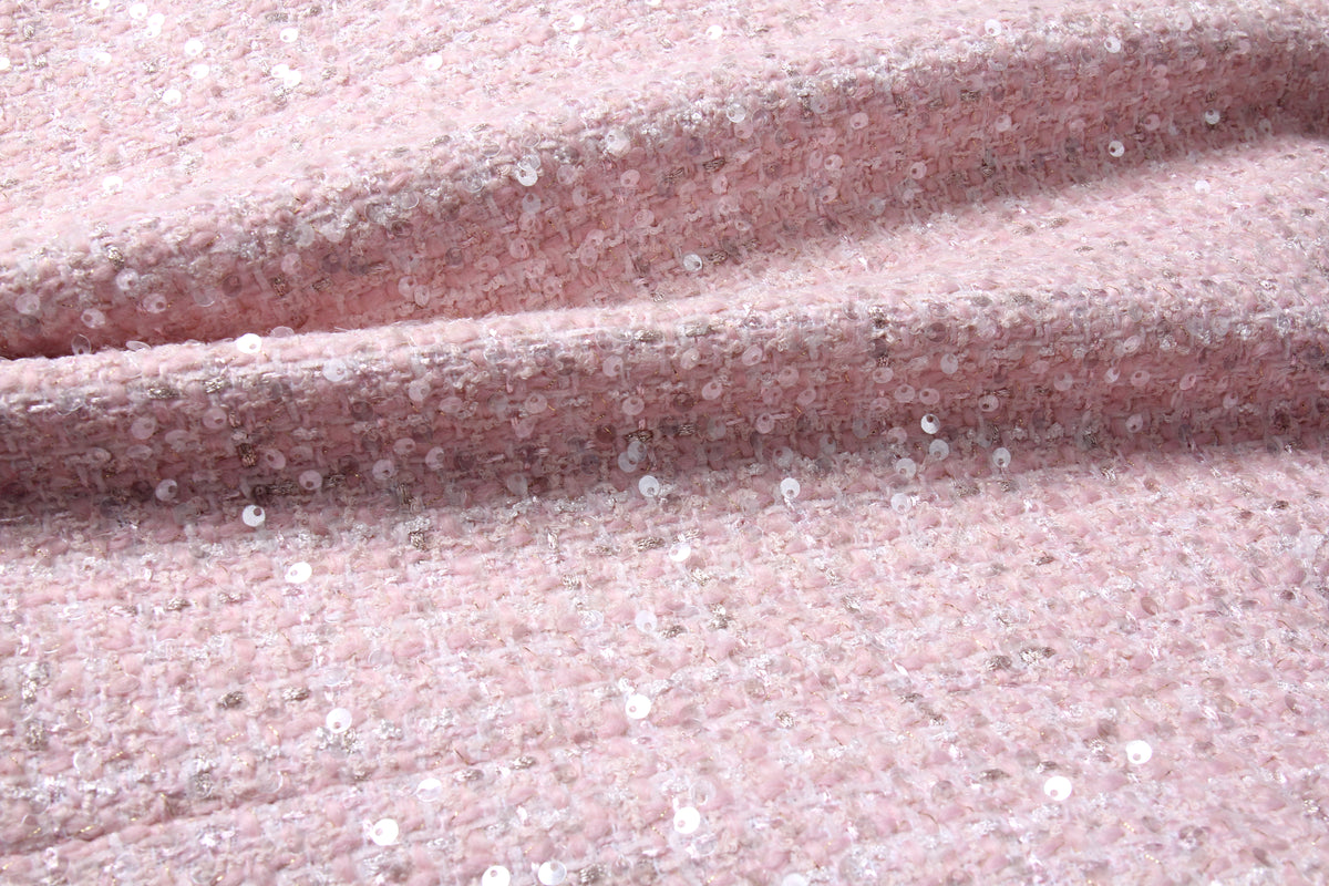 Rose Éclat Sequin Jacket