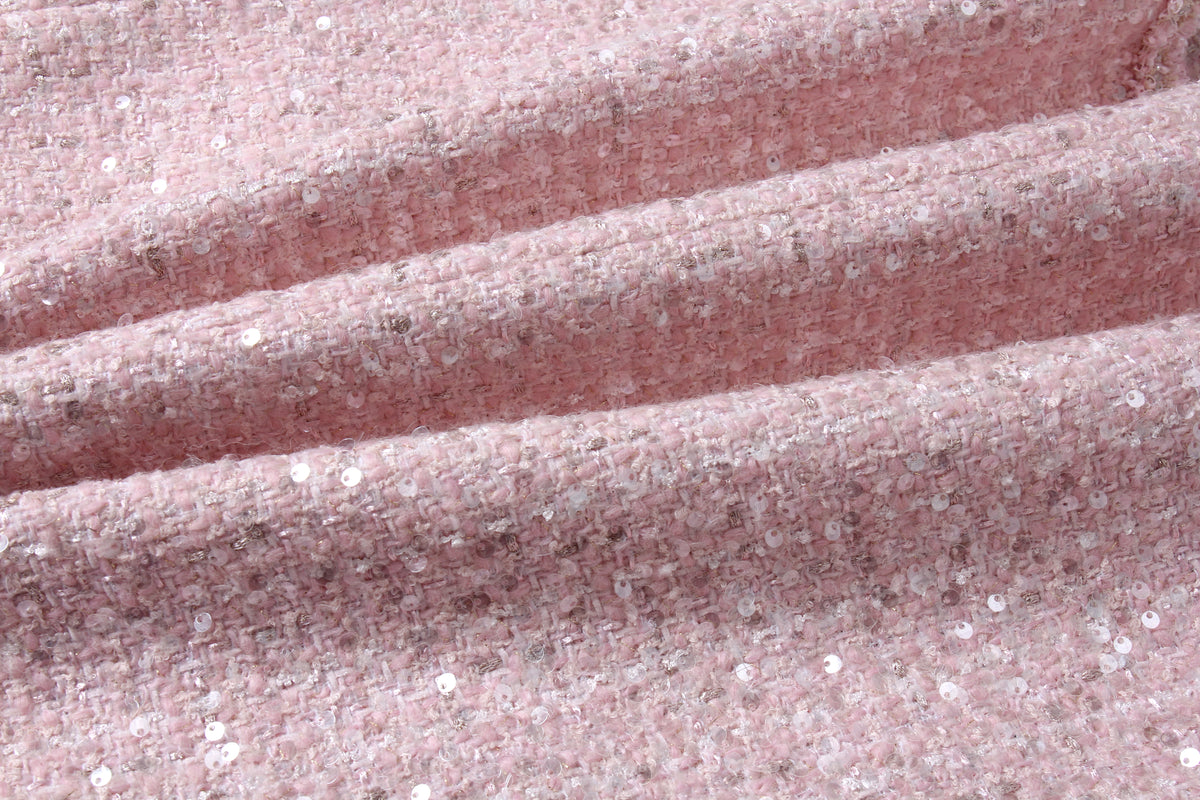 Rose Éclat Pocket Coat