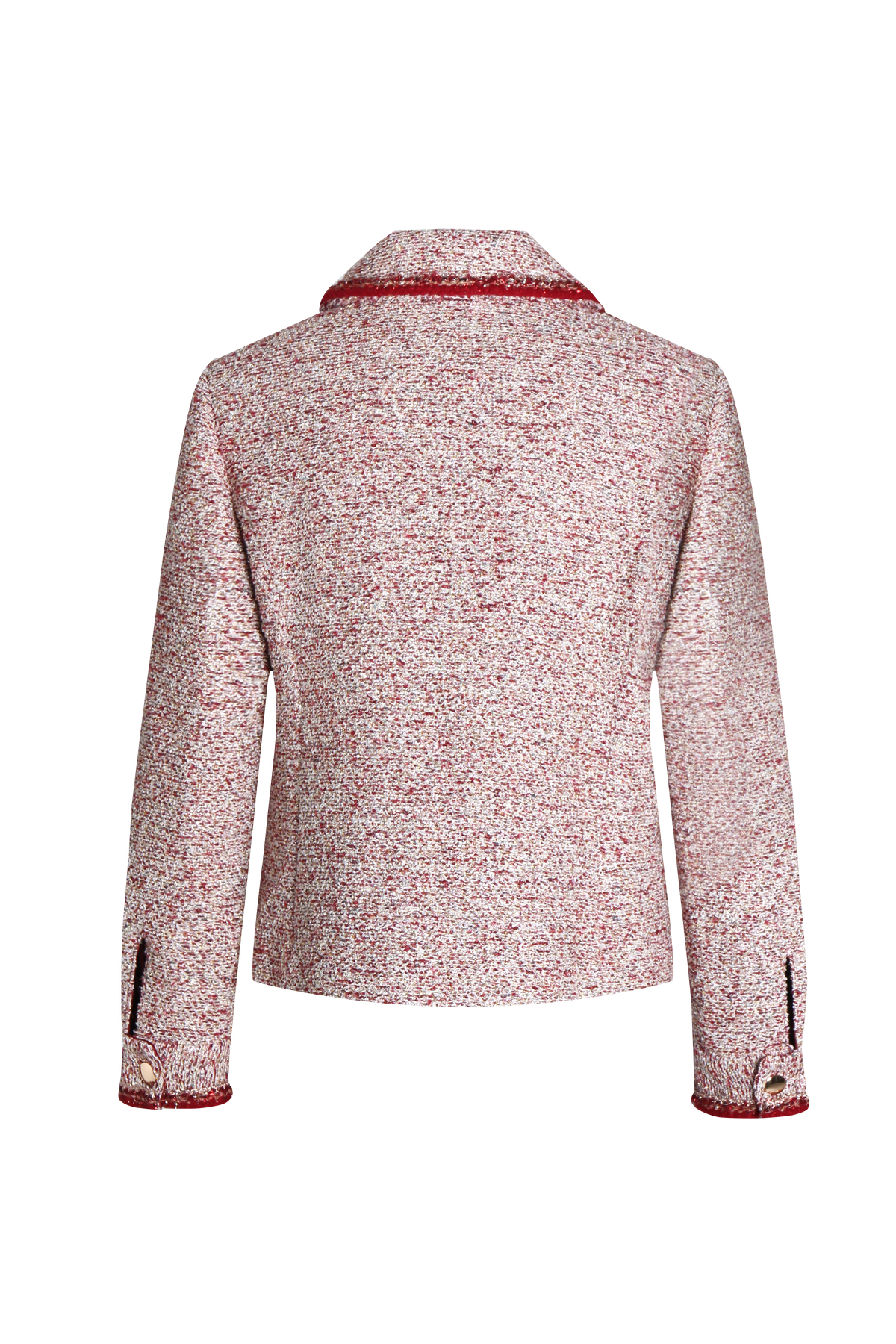 Rouge Tresse Fringe Jacket