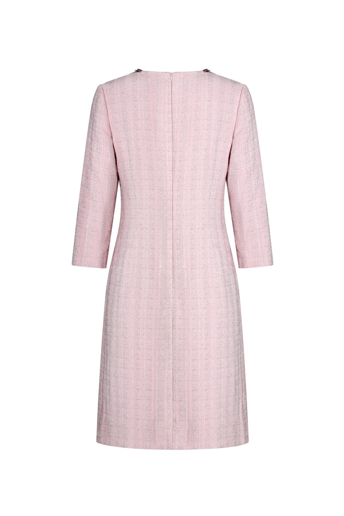 Rose Bijou Embellished Pocket Dress