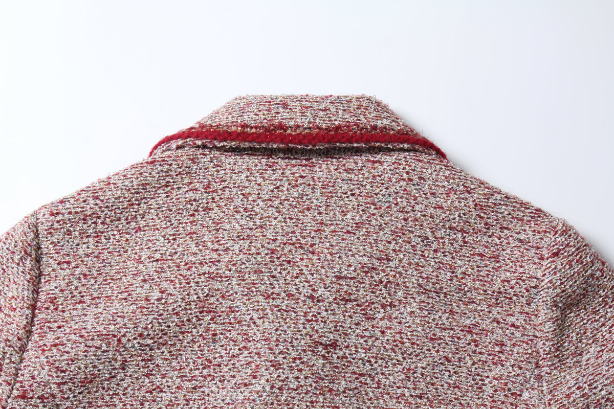 Rouge Tresse Fringe Jacket