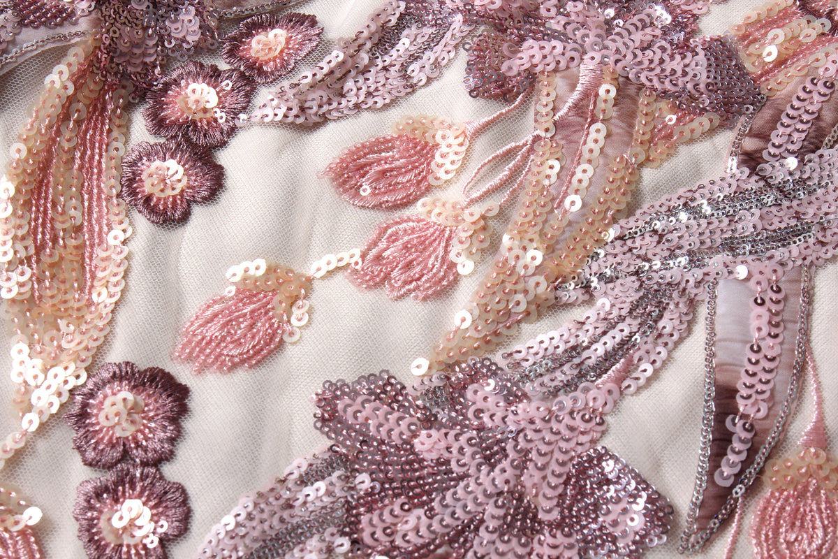 Rose Jardin Embroidered Dress
