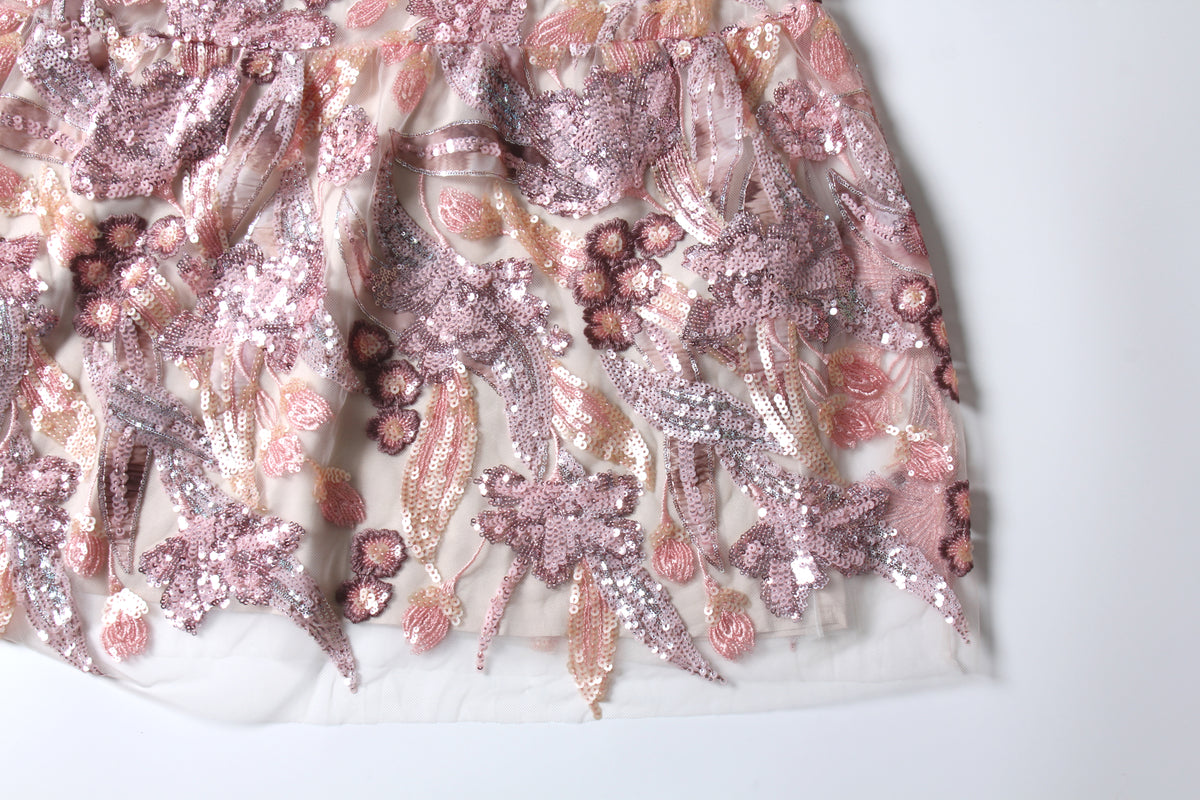 Rose Jardin Embroidered Dress