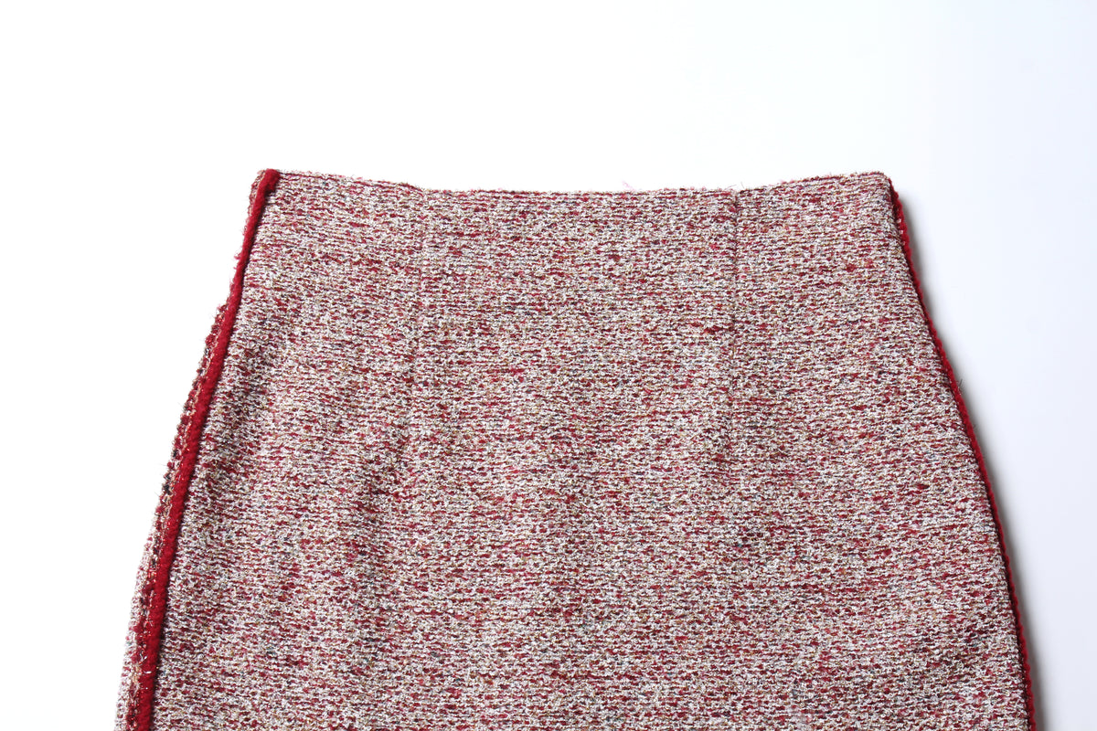 Rouge Tresse Piped Skirt
