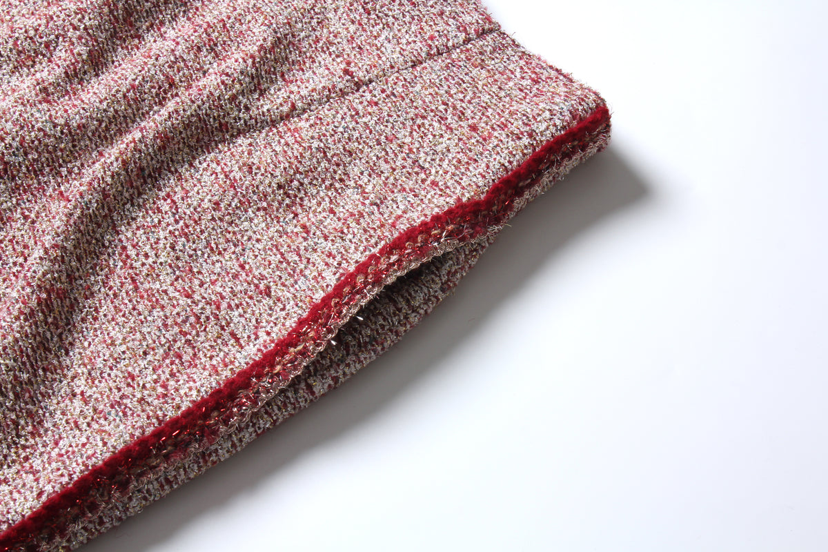 Rouge Tresse Piped Skirt