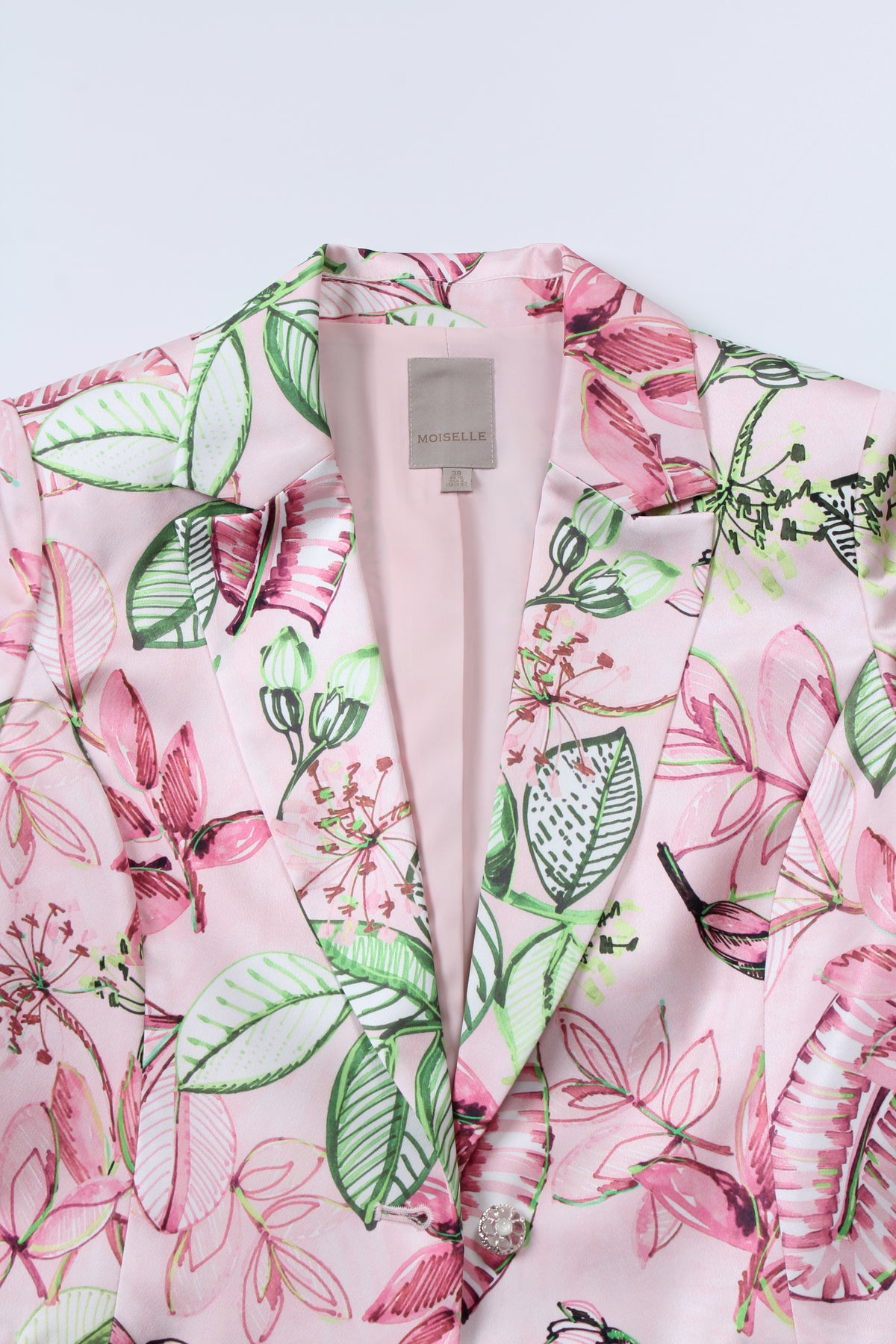Floral Symphony Statement Blazer