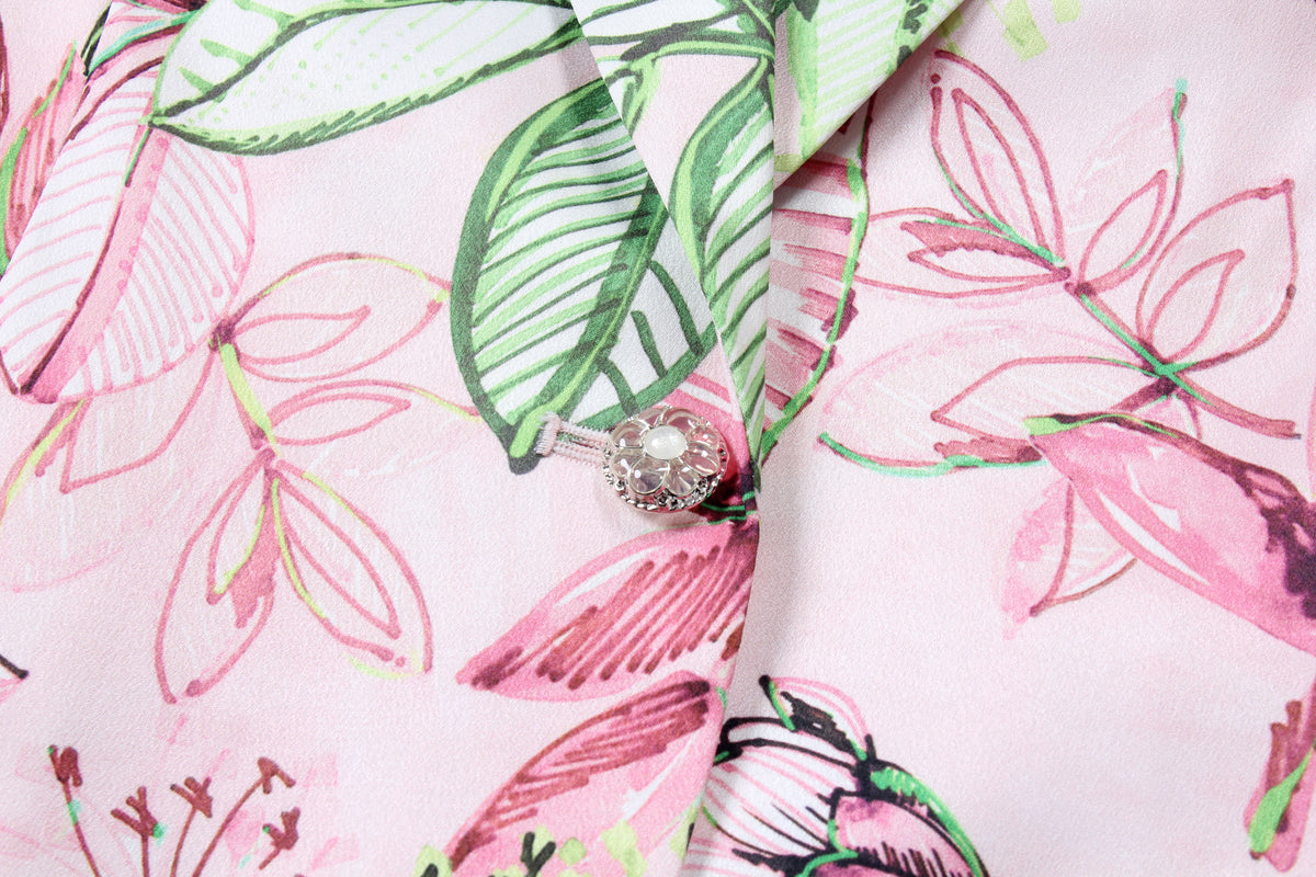 Floral Symphony Statement Blazer
