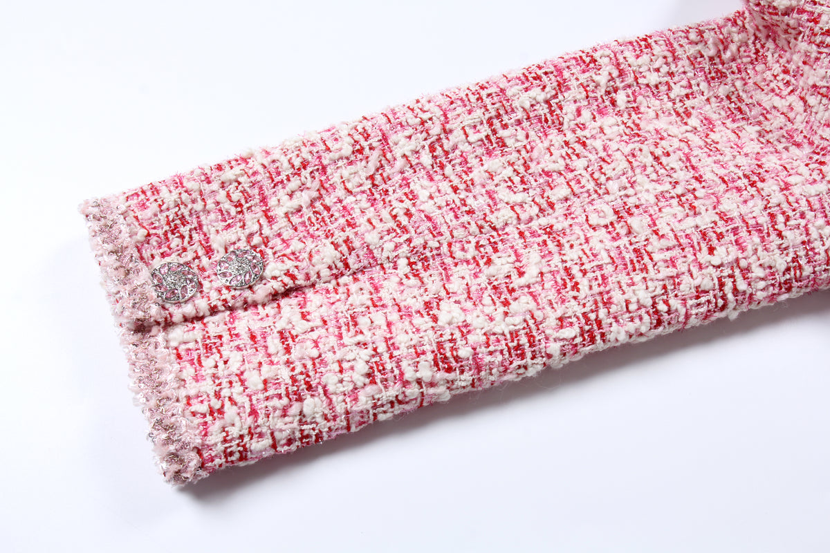 Crimson Classic Tweed Jacket