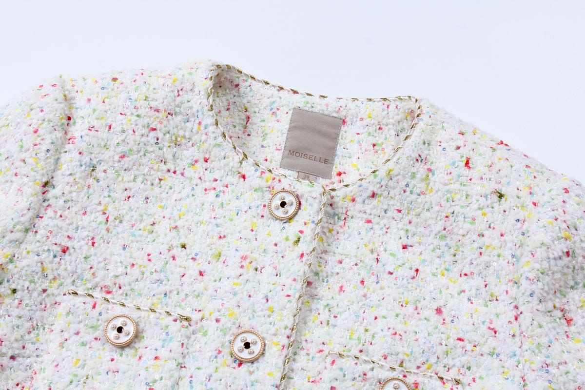 Chromatic Speck Tweed Jacket