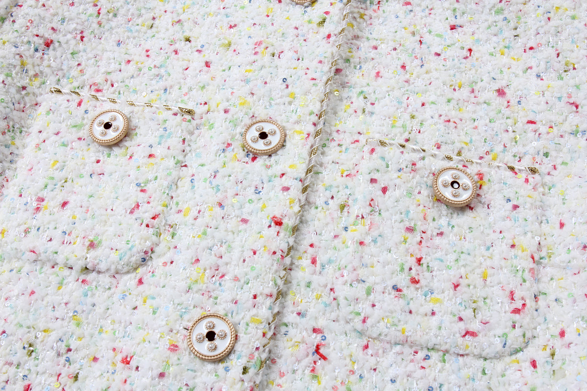 Chromatic Speck Tweed Jacket