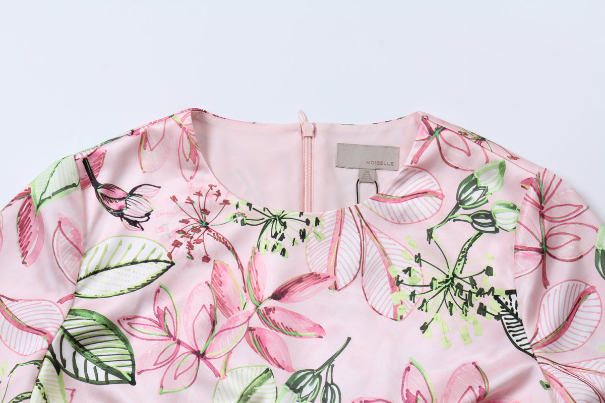Floral Symphony Garden Dress