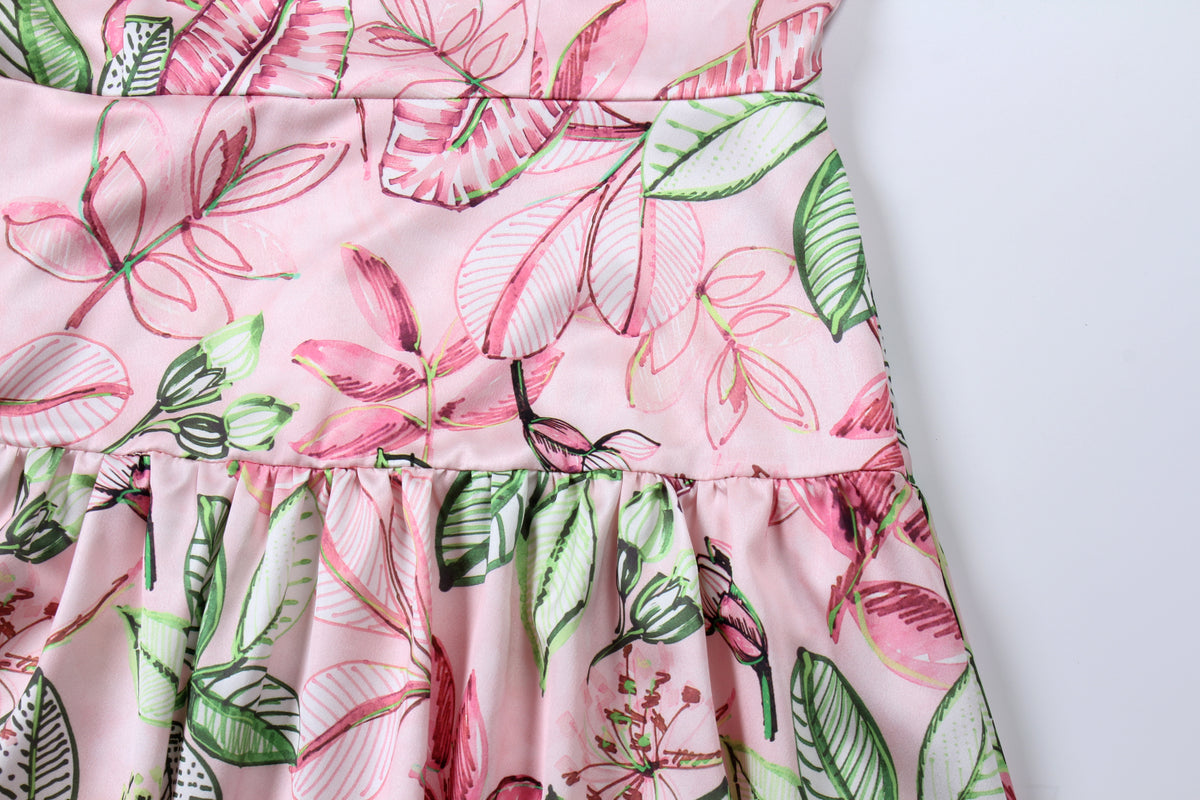 Floral Symphony Garden Dress
