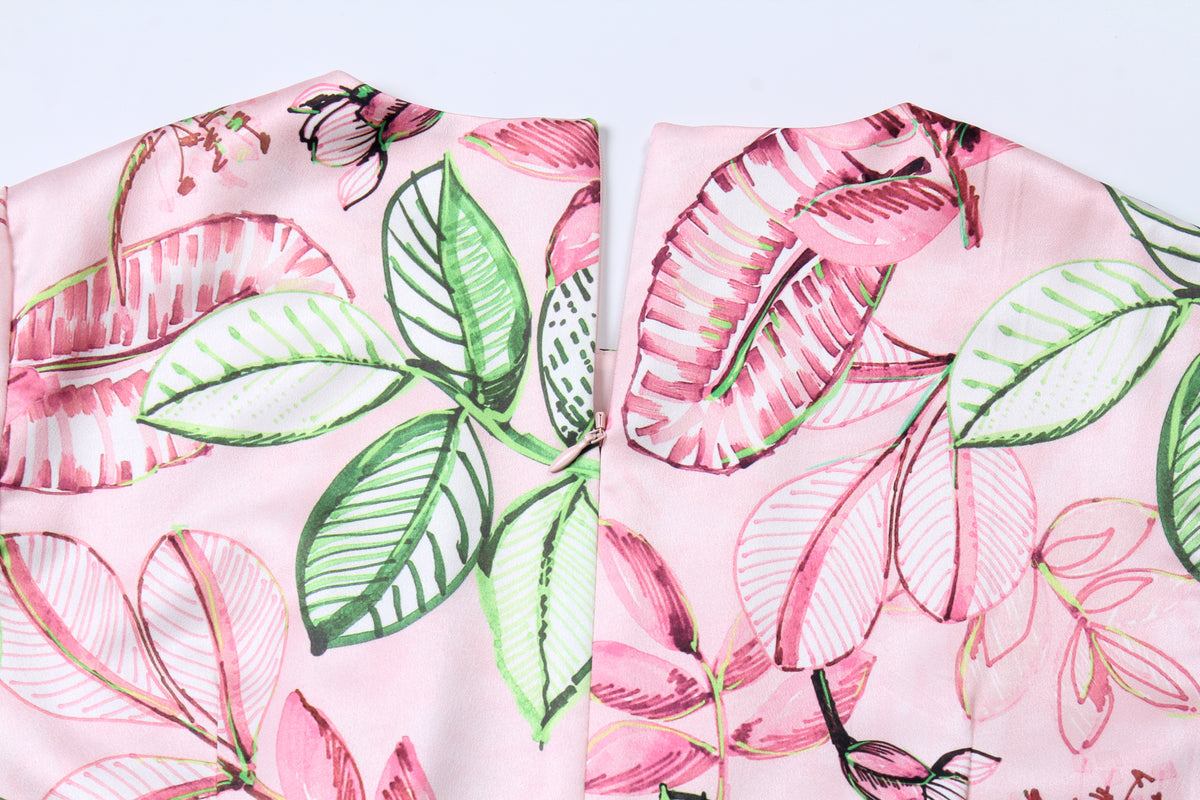 Floral Symphony Garden Dress
