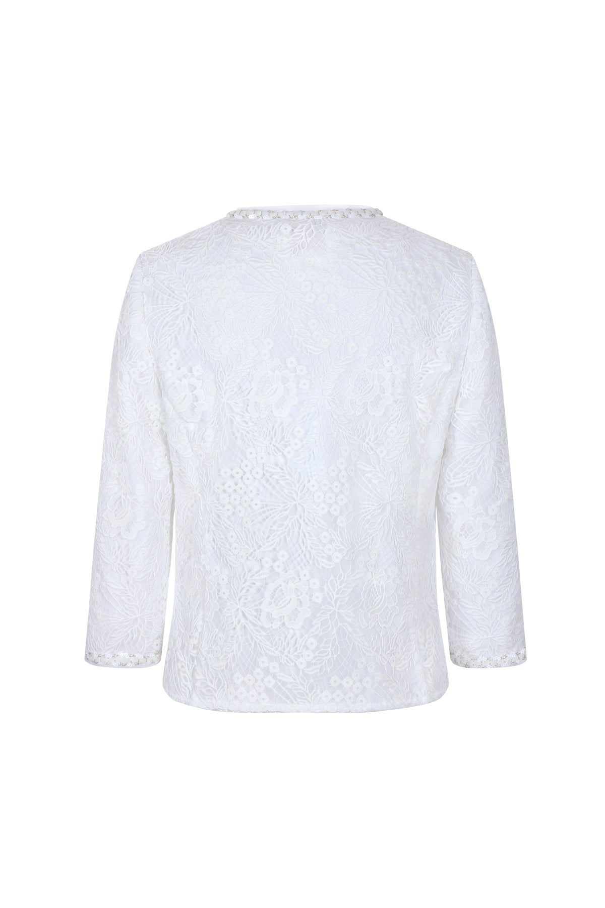Ivory Saffron Embroidered Jacket