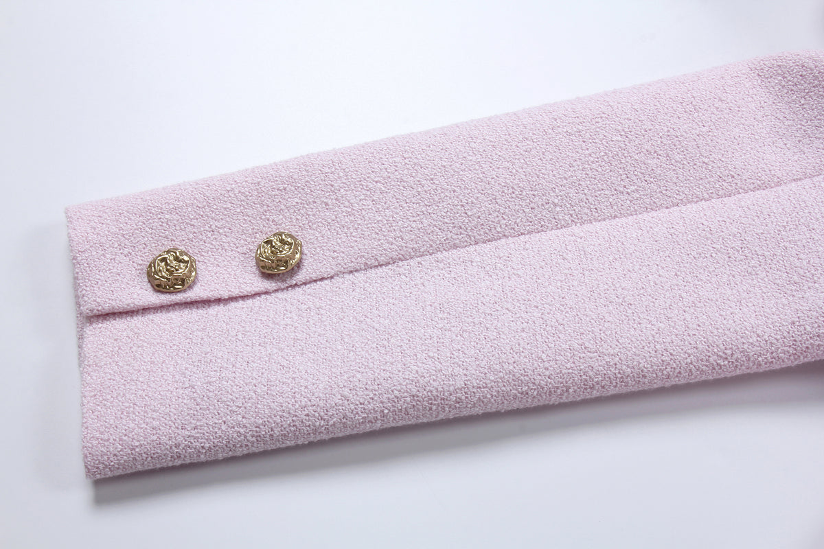 Rose Éclat Embroidered Blazer