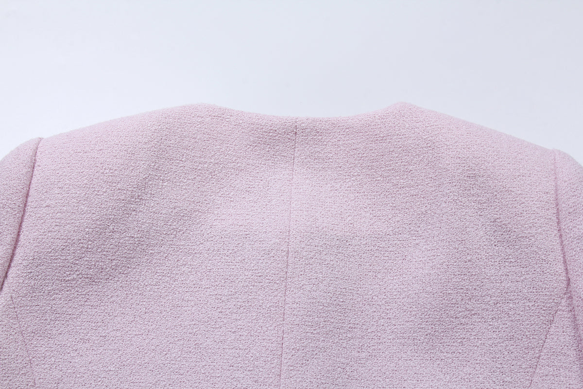 Rose Éclat Embroidered Blazer