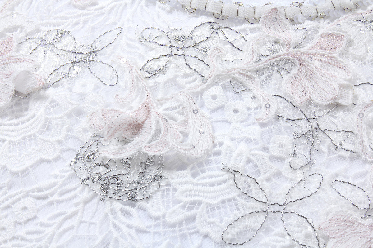 Ivory Saffron Lace Dress