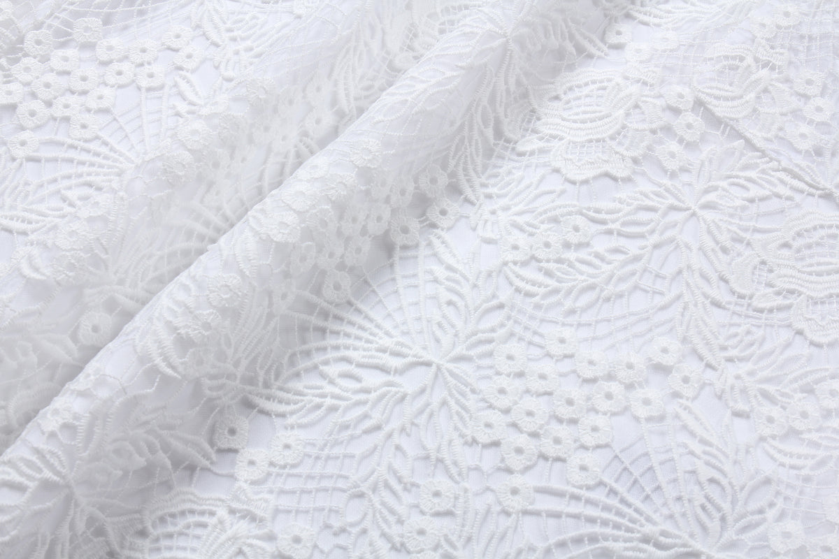 Ivory Saffron Lace Dress