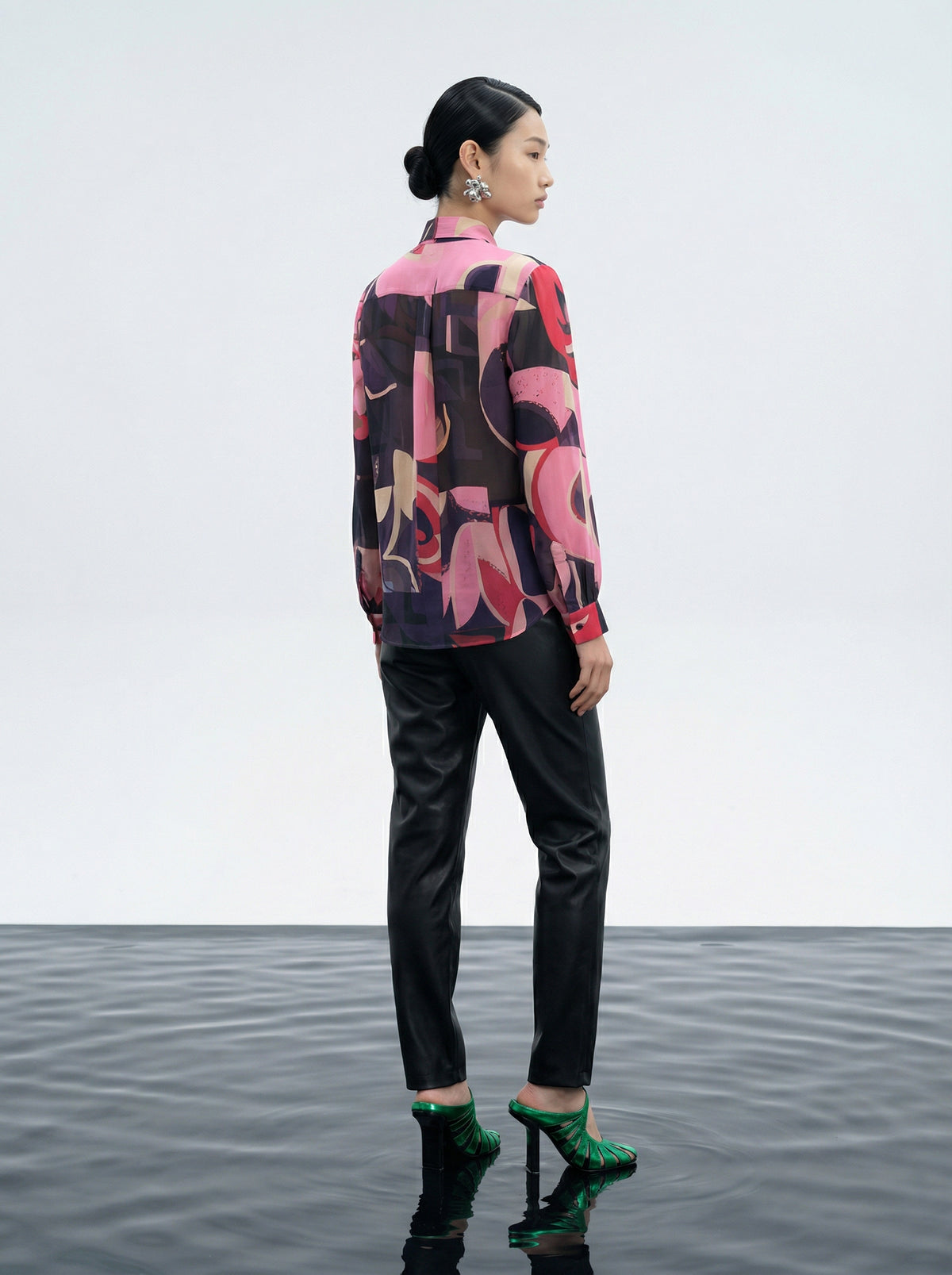 Aurora Flow Bow Blouse