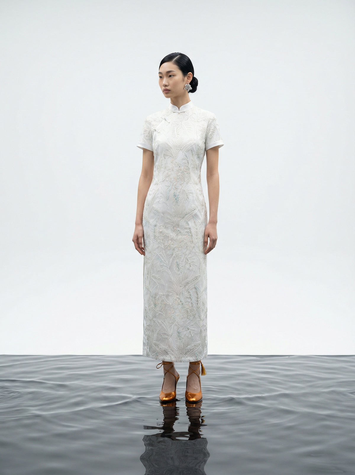 Petal Whisper Qipao