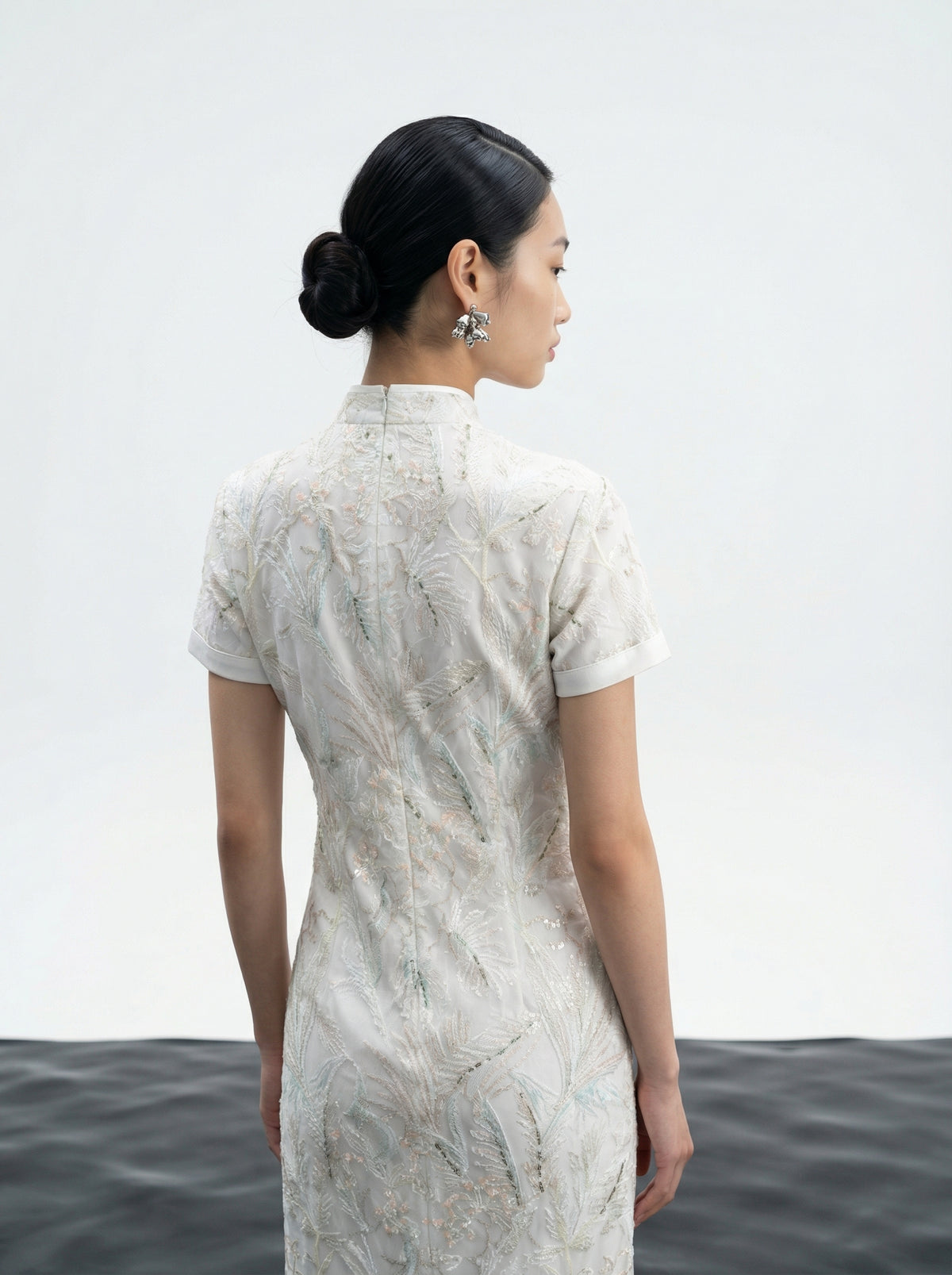 Petal Whisper Qipao