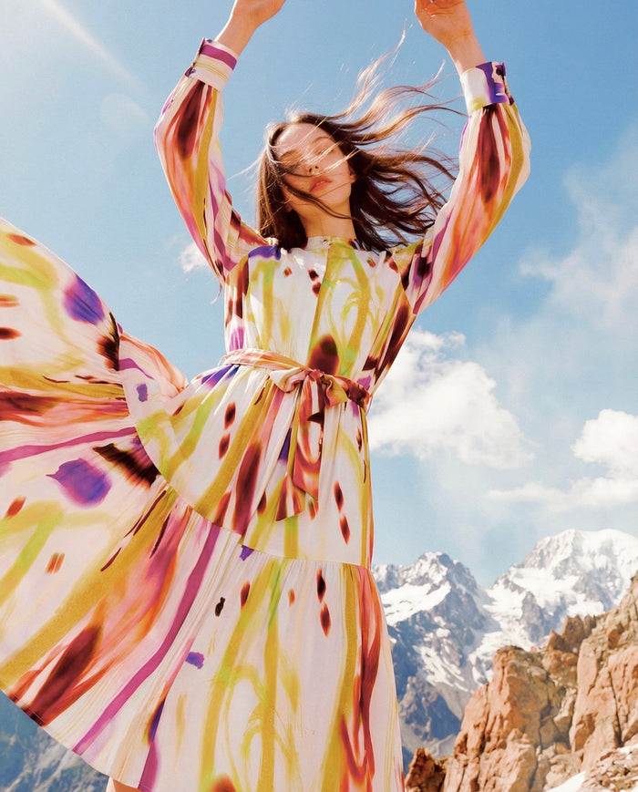 Prism Flow Dress