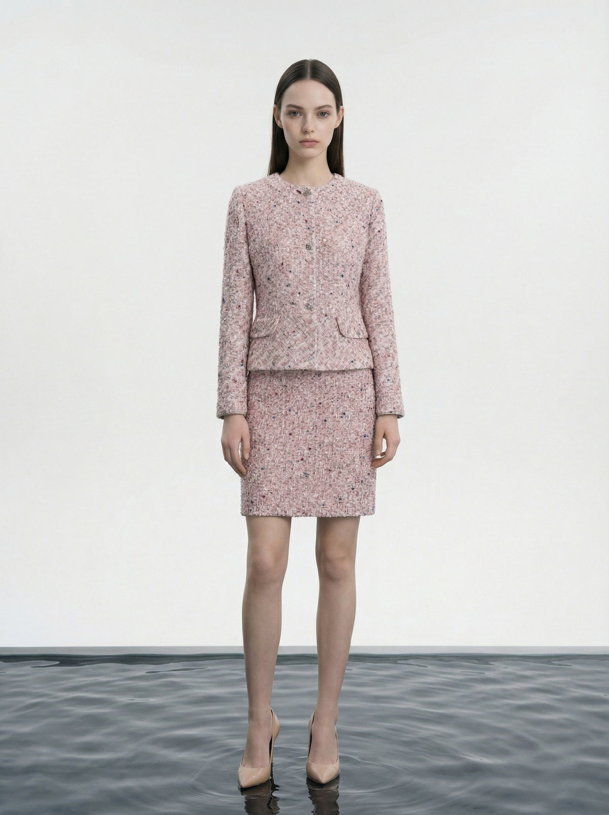 Rose Tresse Mini Skirt